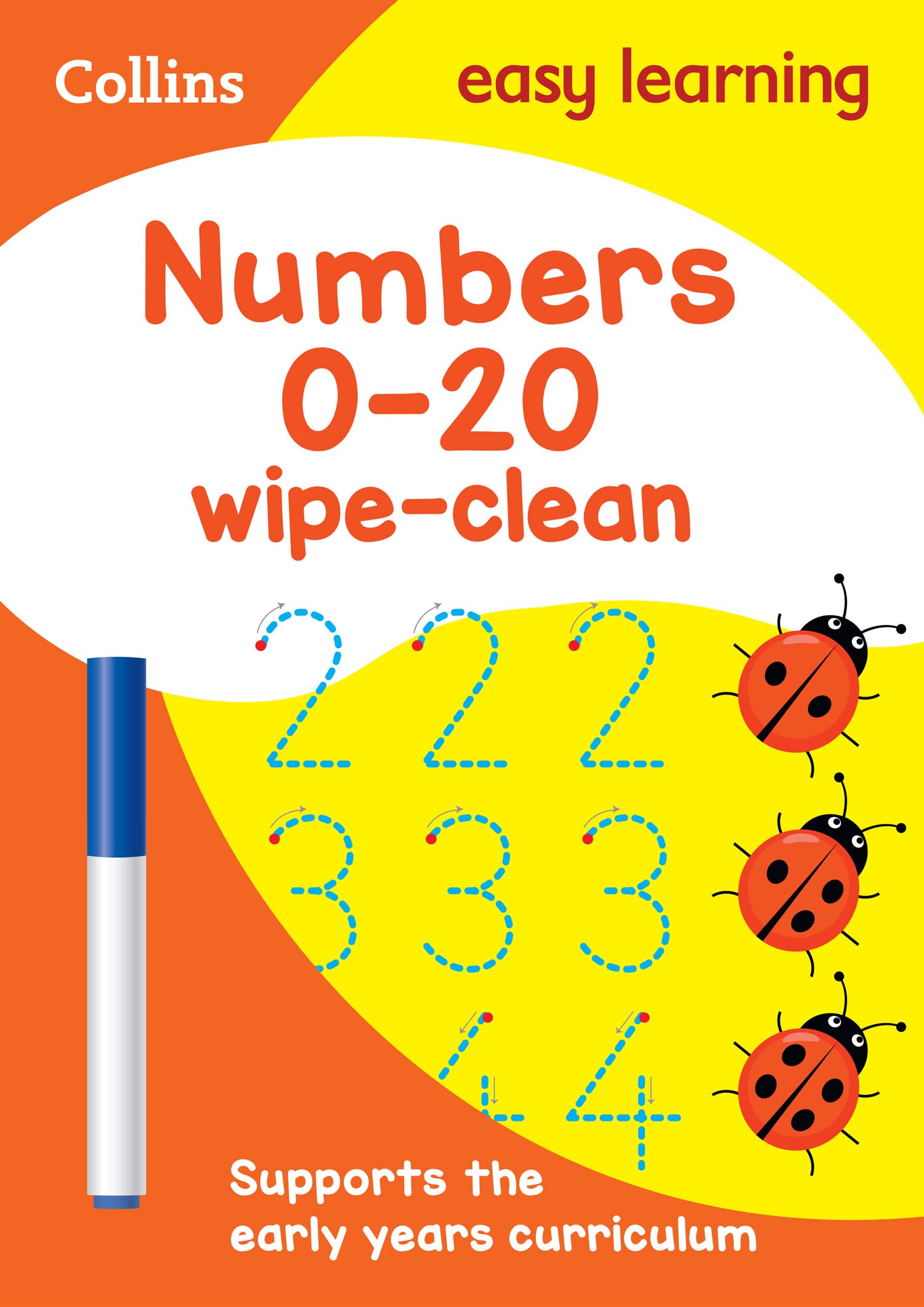 Numbers 0-20 Age 3-5 Wipe Clean Activity Book: The ideal home learning resource 