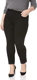 NYDJ Apparel Plus Size Straight Jeans - Marilyn