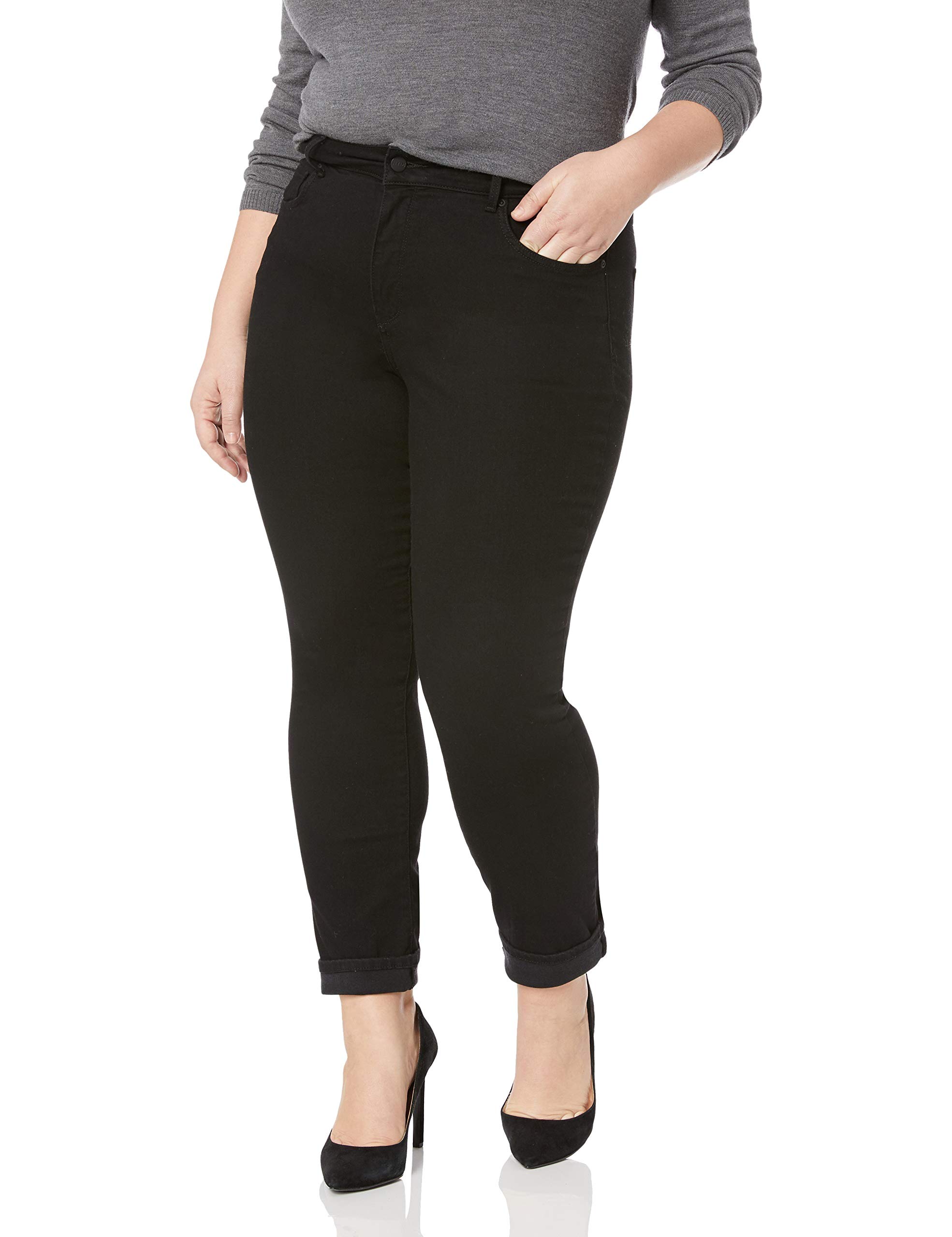 NYDJ Apparel Plus Size Straight Jeans - Marilyn