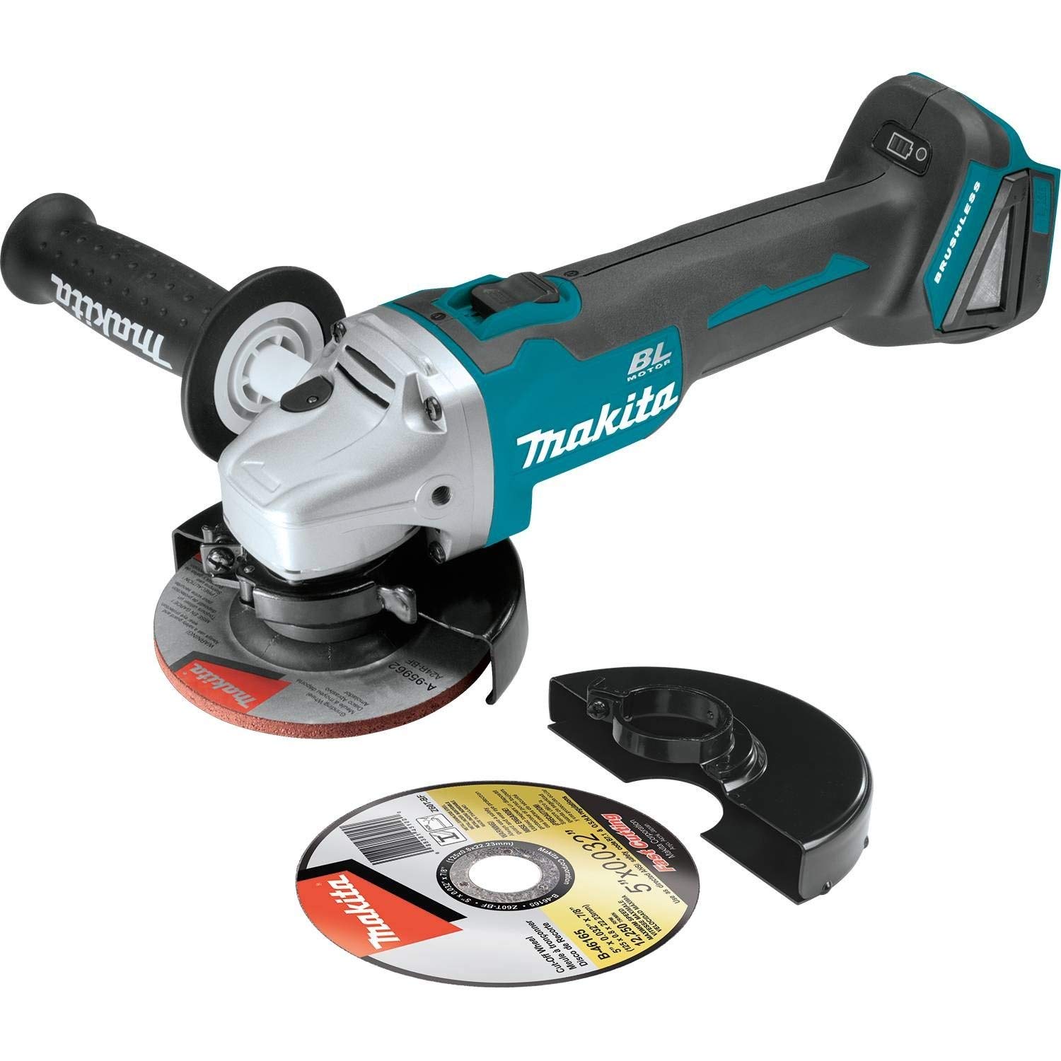 Makita XAG04Z-R 18V LXT Lithium-Ion Brushless Cordless 4-1/2 / 5 in. Cut-Off/Ang