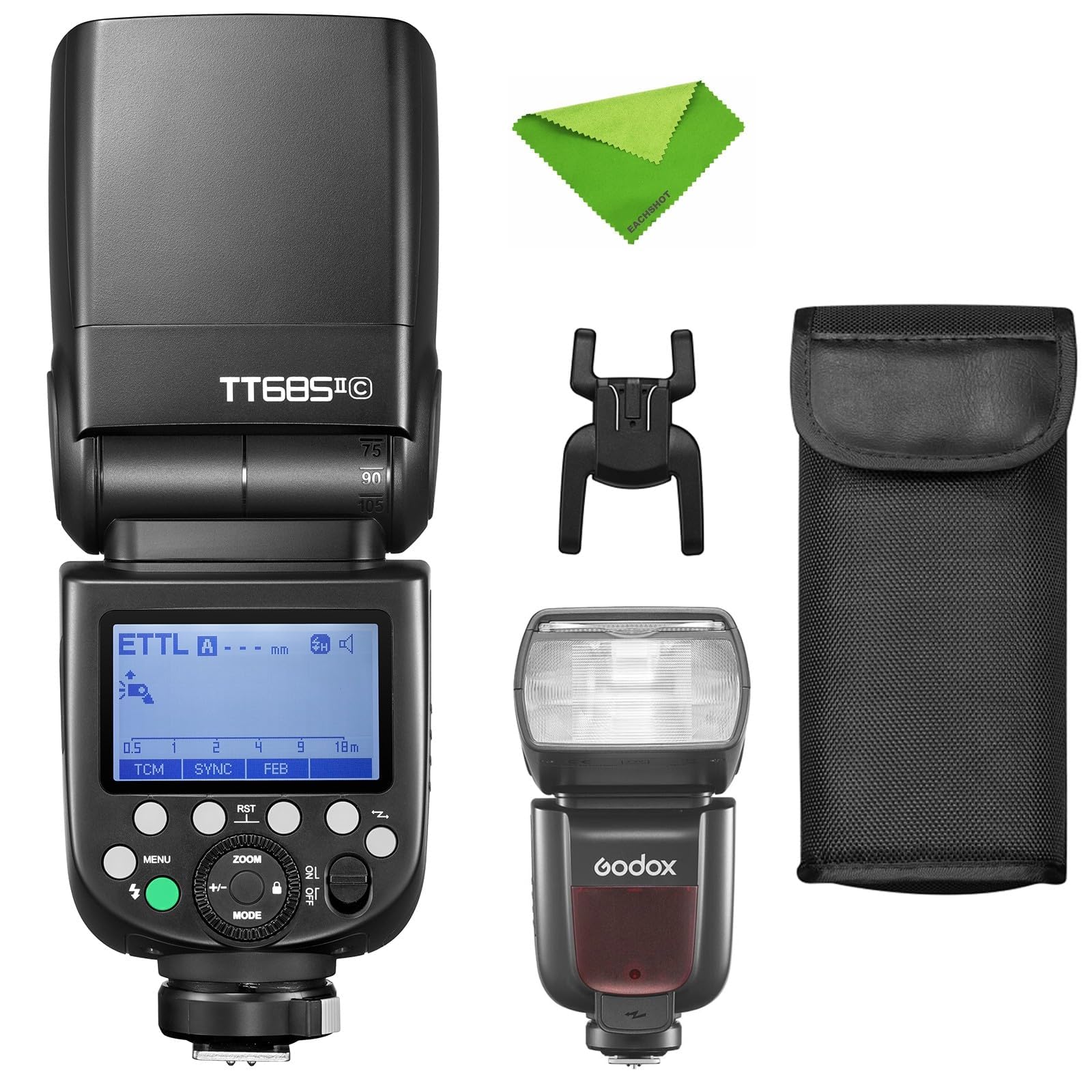 GODOX TT685II-C E-TTL Flash for Canon Speedlight Camera Flash,2.4G Wireless | GN