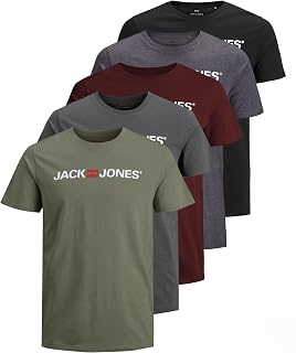 JACK & JONES T-Shirt 3-Pack Logo O-Neck T-Shirt