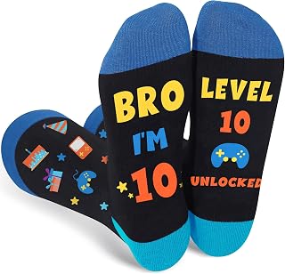 Birthday Gifts for Boys,10 11 12 13 Year Old Boy Gifts,Coolest 10-13 Years Old Gift Sock for Boys