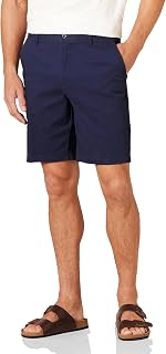 Amazon Essentials Men's Classic-Fit 9” (23cm) Cotton Blend Stretch Chino Shorts