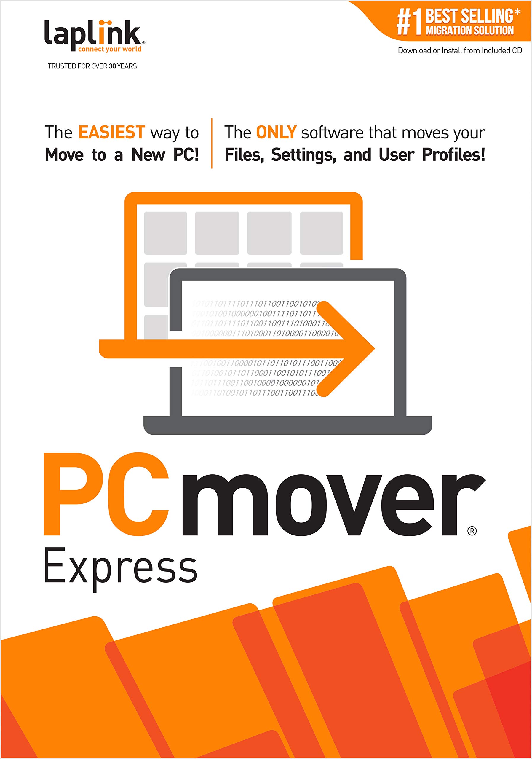 Laplink PCmover Express - Move your Users, Files and Settings from an Old PC to 