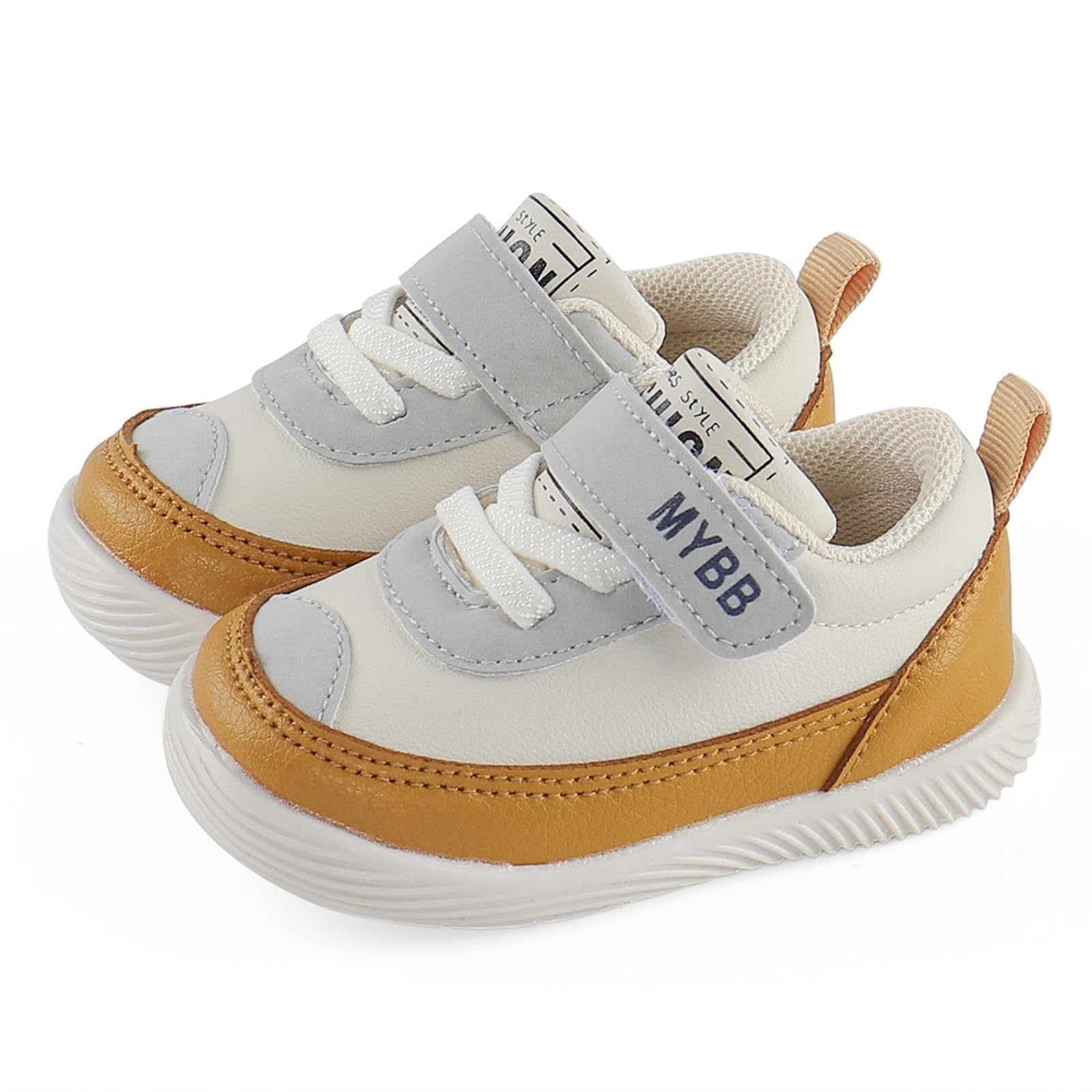 LACOFIA Baby Shoes First Steps Baby Shoes Sneaker with Non-Slip Rubber Sole
