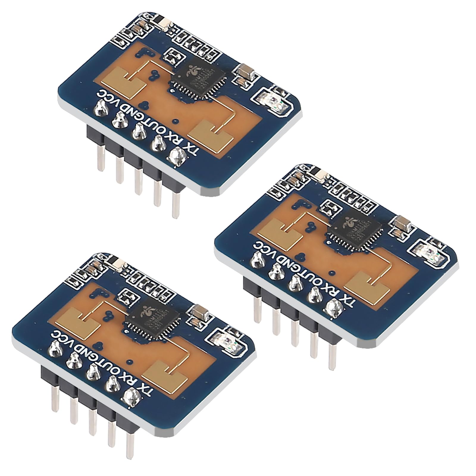 XIITIA 3pcs LD2410C Human Presence Radar Sensor Module HLK-LD2410 LD2410 Millime
