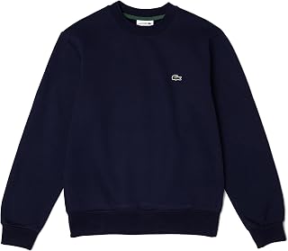 Lacoste Men's Organic Brushed Cotton Sweatshirt (Pack of 1)