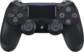 Sony PlayStation DualShock 4 Controller - Black (Renewed)