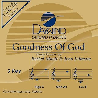 Goodness Of God Accompaniment/Performance Track