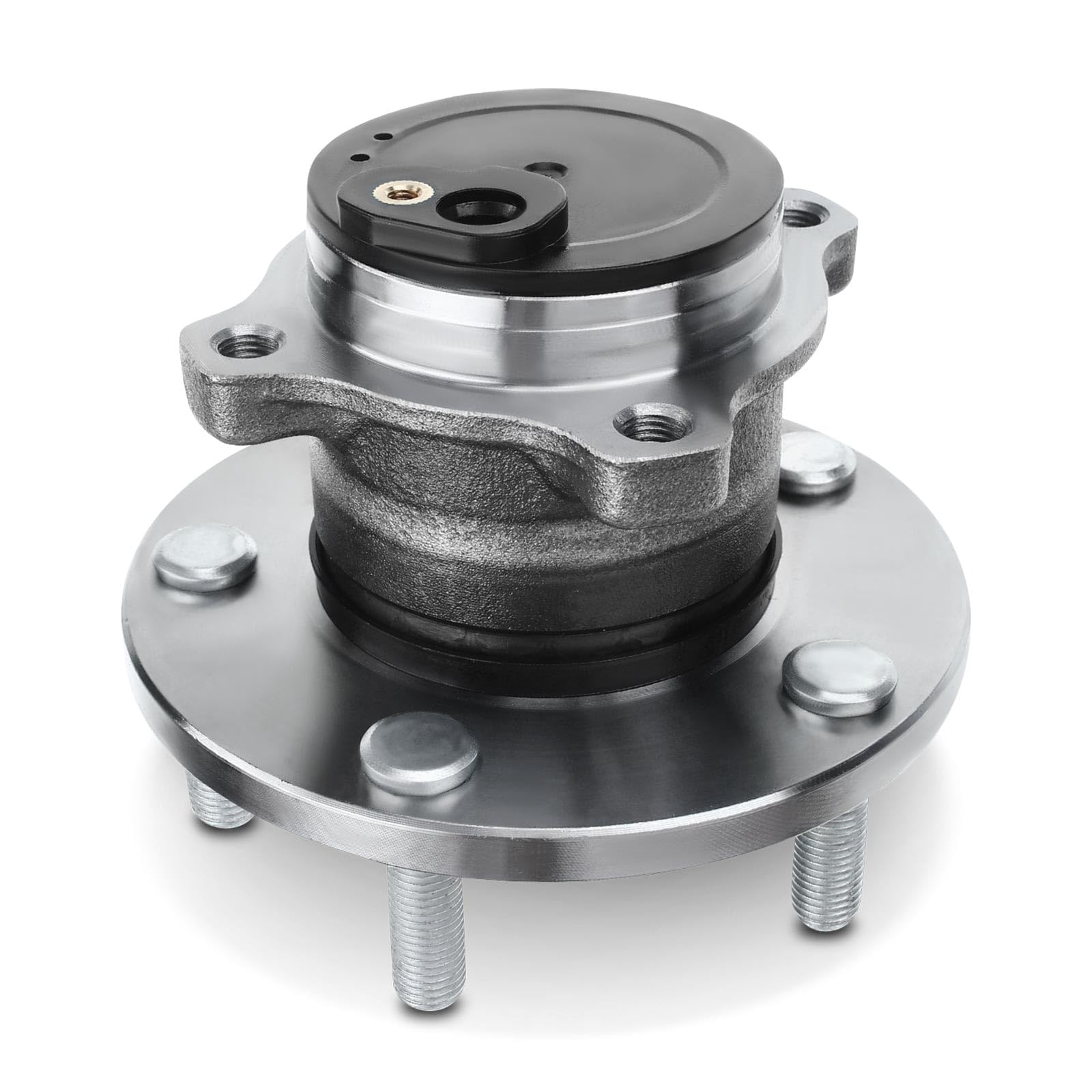 A-Premium Rear Wheel Bearing and Hub Assembly with 5-Lug Compatible with Mazda 3