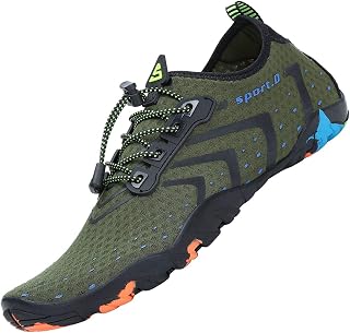 SAGUARO Badeschuhe für Herren Damen - 7/9 Drainagelöcher Schnelltrocknende rutschfest, Gr 35-48