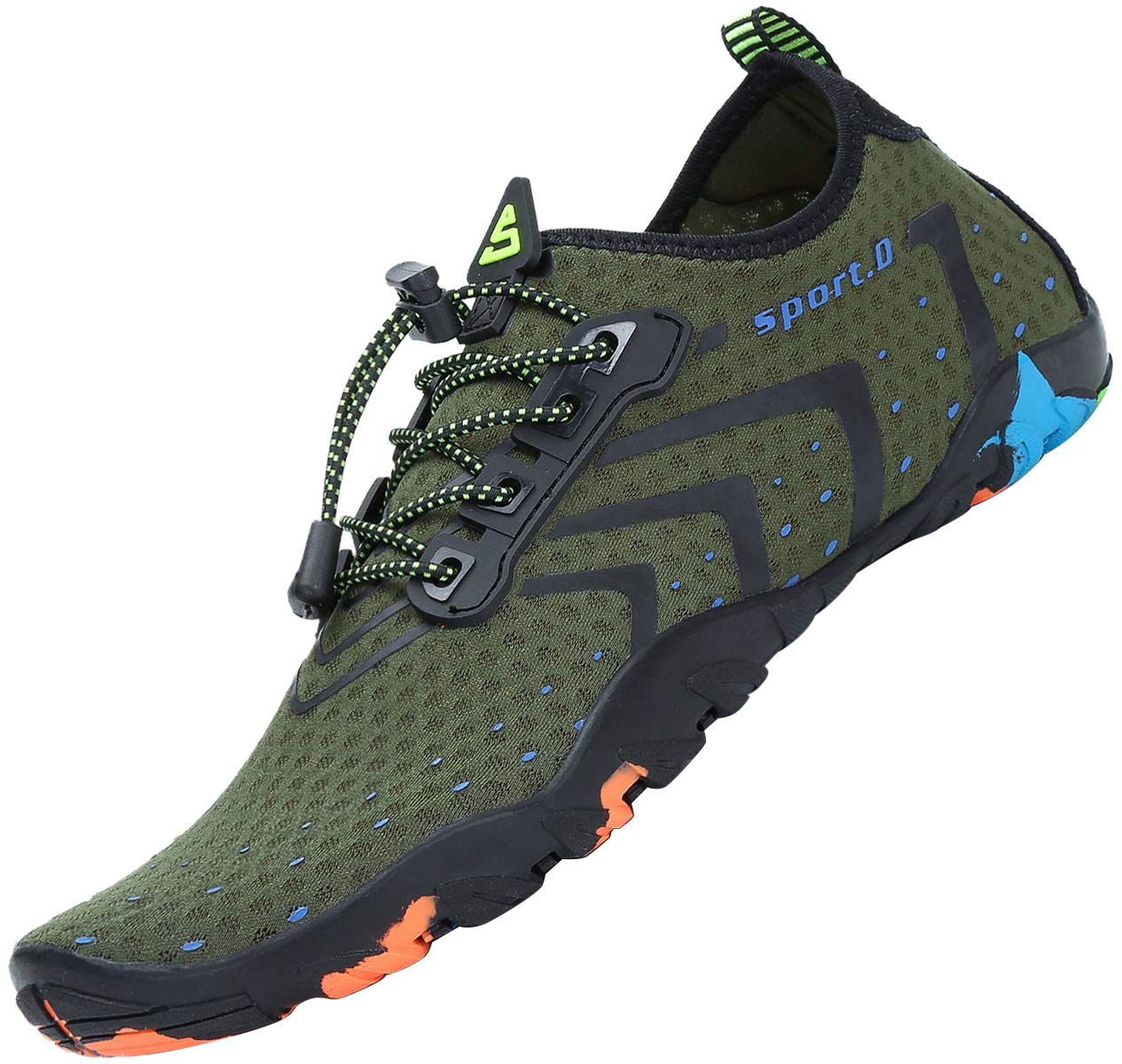SAGUARO Badeschuhe für Herren Damen - 7/9 Drainagelöcher Schnelltrocknende rutsc