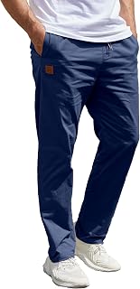 ZOXOZ Pantalones casuales para hombre, pantalones de chándal para hombre, pantalones cargo