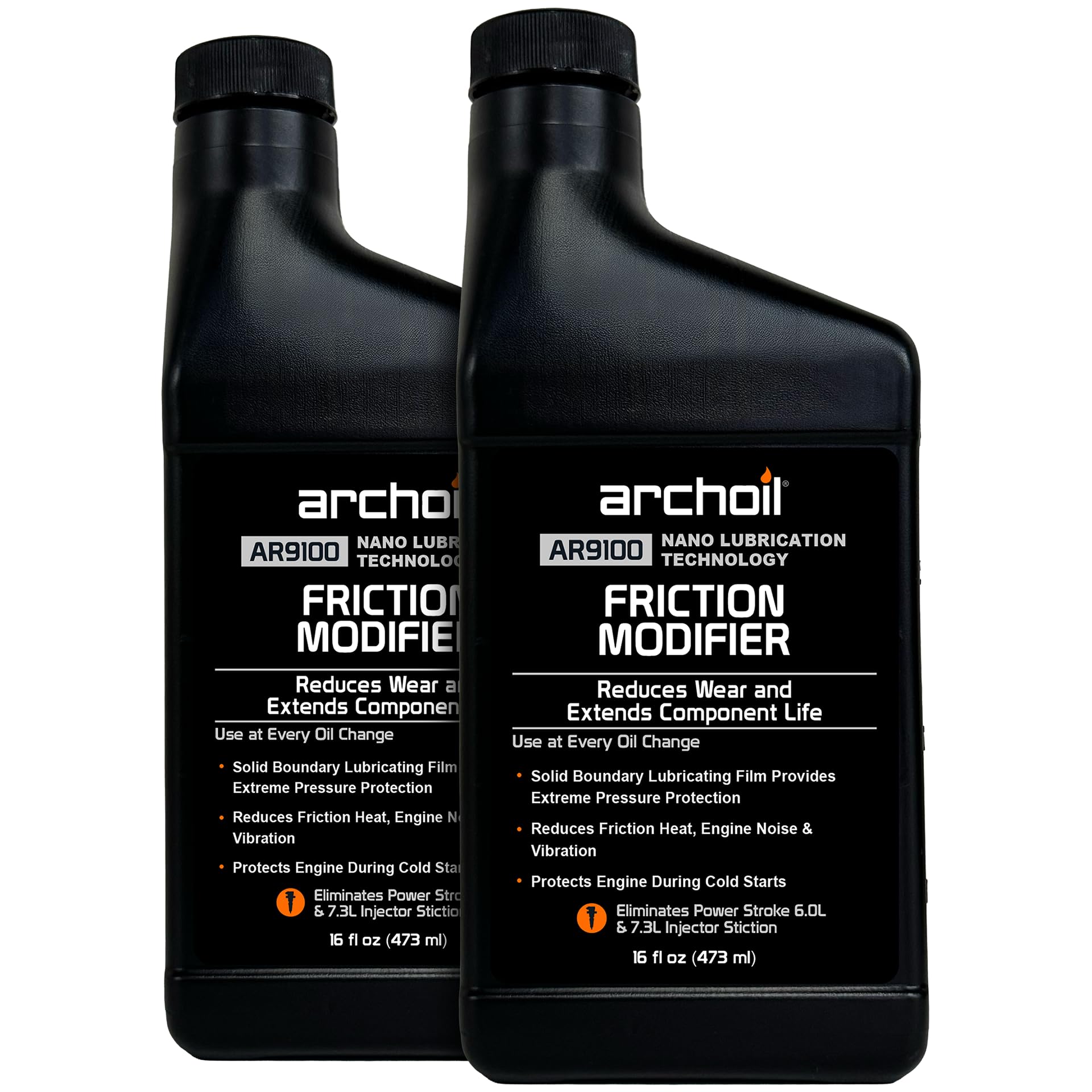 Archoil AR9100 Oil Additive (16 oz) Two Pack for All Engines - Power Stroke Stic