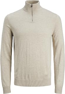 JACK & JONES Quarter Zip Plain Quarter Zip