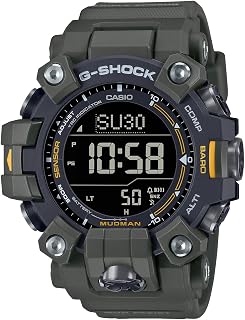 Casio GW-9500-3JF [G-Shock Master of G Series MUDMAN Triple Sensor Model] Watch Japan Import July 2023 Model, Khaki, Modern