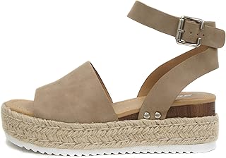 Soda Women's TopicEspadrille Wedge Sandal