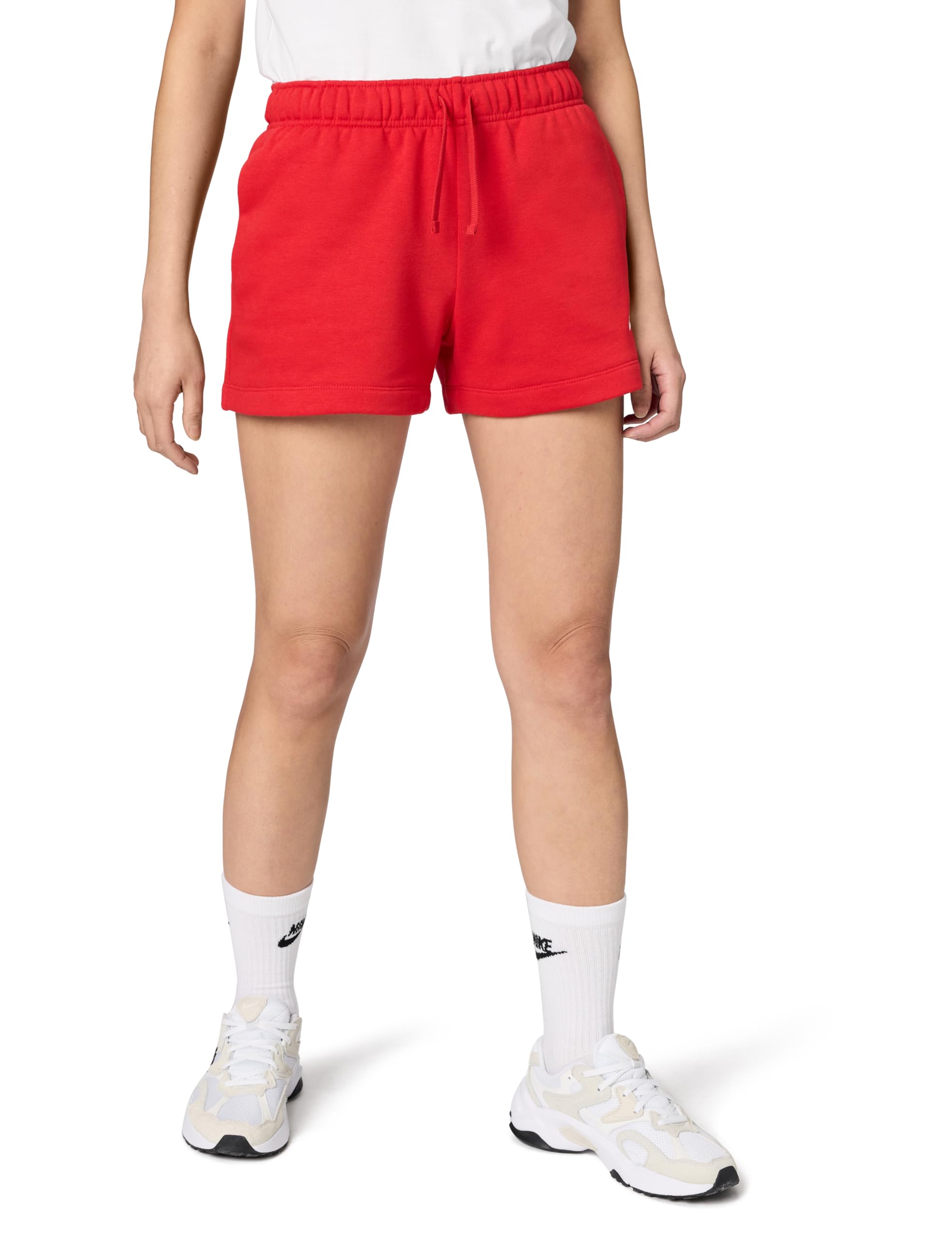 Nike Womens Sportswear Club Fleece Mid-Rise Shorts