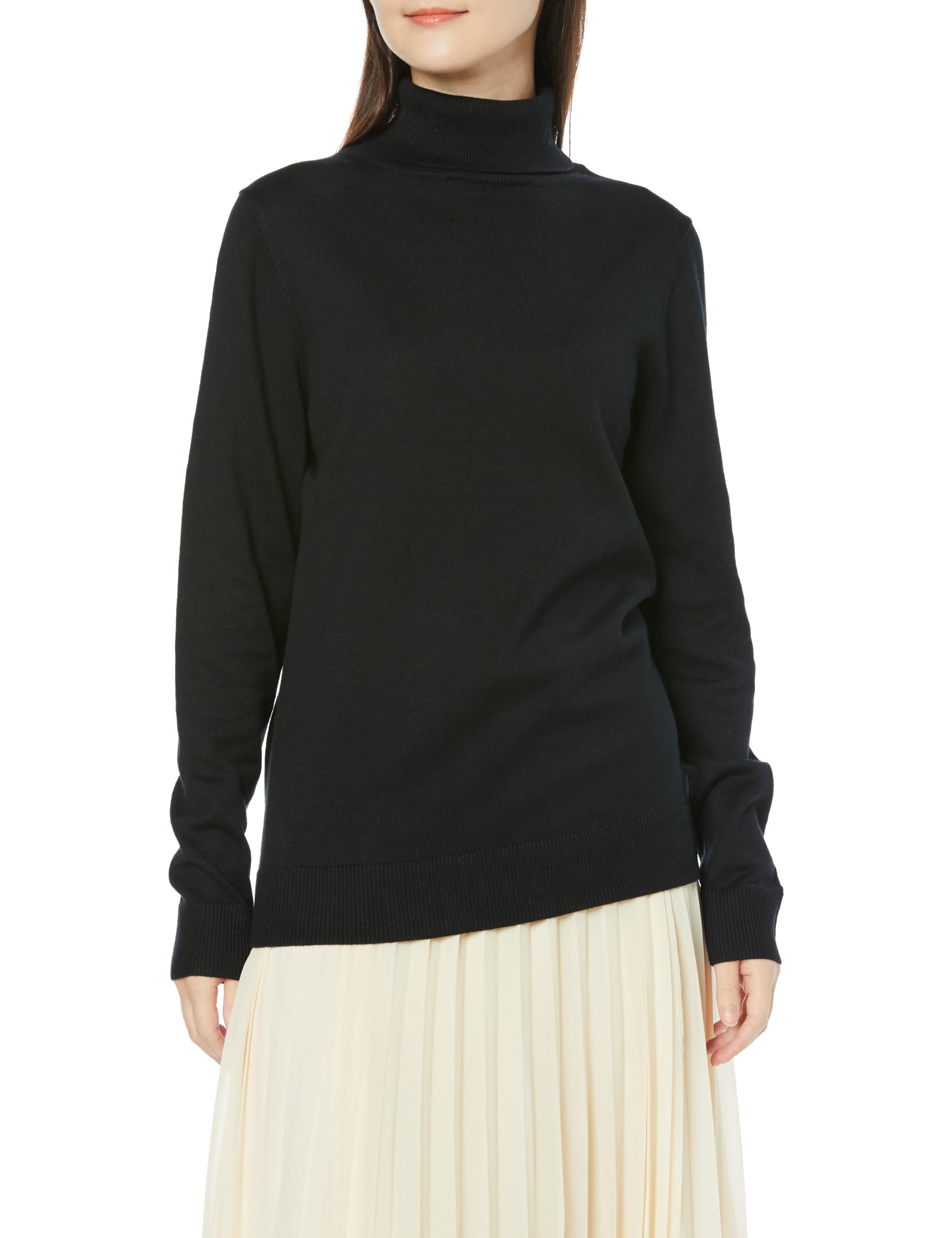 Amazon Essentials Women's Lightweight Mock Neck Sweater