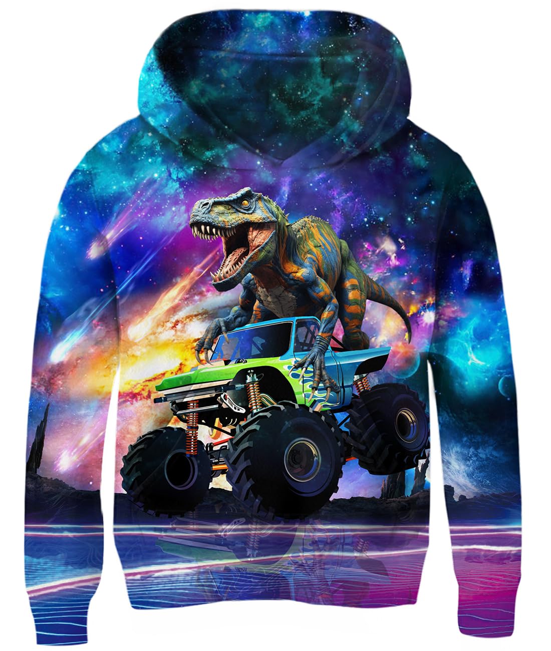 Fanient Pullover Boys Girls Fleece Hoodie with 3D Print Hoodie for Children with
