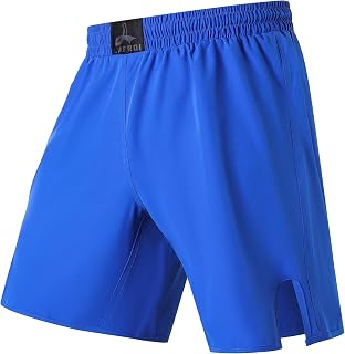 LAFROI Mens BJJ Boxing Shorts Trunks MMA Cross Training Fight Wear