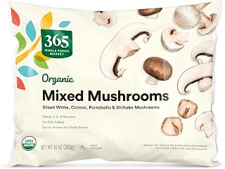 365 by Whole Foods Market, Organic Mixed Mushrooms, 10 oz, (Frozen)
