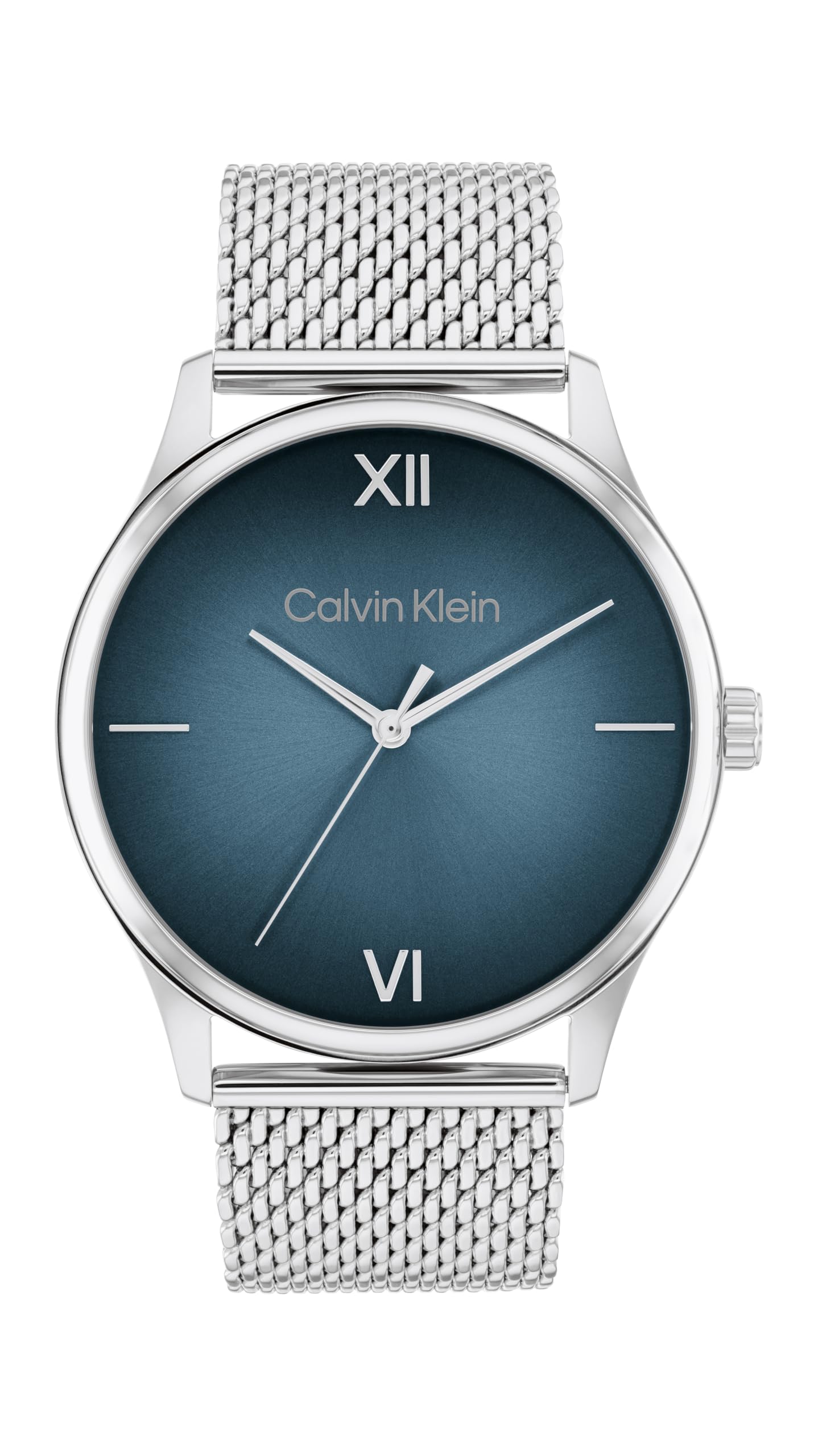 Calvin Klein Lot de 3 Bracelets pour Femme Collection CK Stacked en Acier Inoxid