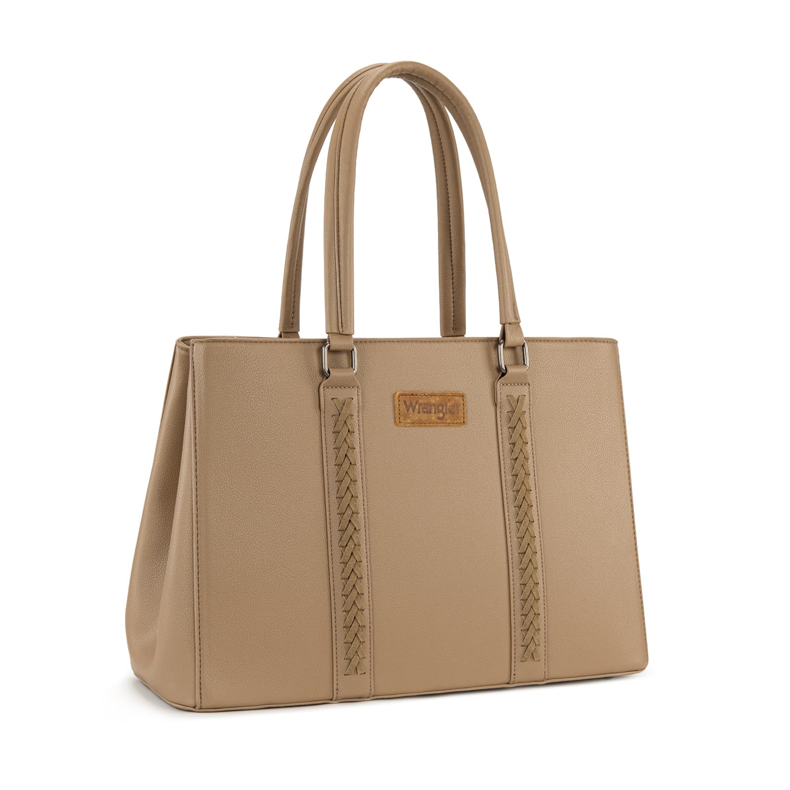 Montana West Wrangler Laptop Tote Bag for Women 15.6 Inch Computer Bag for Work 