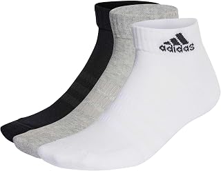 adidas Unisex Adult Cushioned Sportswear Ankle Socks 3 Pairs