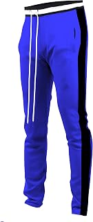 SCREENSHOT-Track Pants S41700 Mens Premium Slim Athletic Fitness Lifestyle Workout Bottoms - Classic Fit