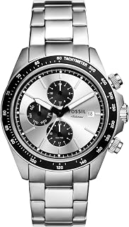 Fossil Men's Watch, Autocross Multifunction Stainless Steel Watch for Men