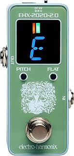 Electro-Harmonix 2020-2.0 Pedal Tuner | Super compact and high visibility tuner for your pedalboard!