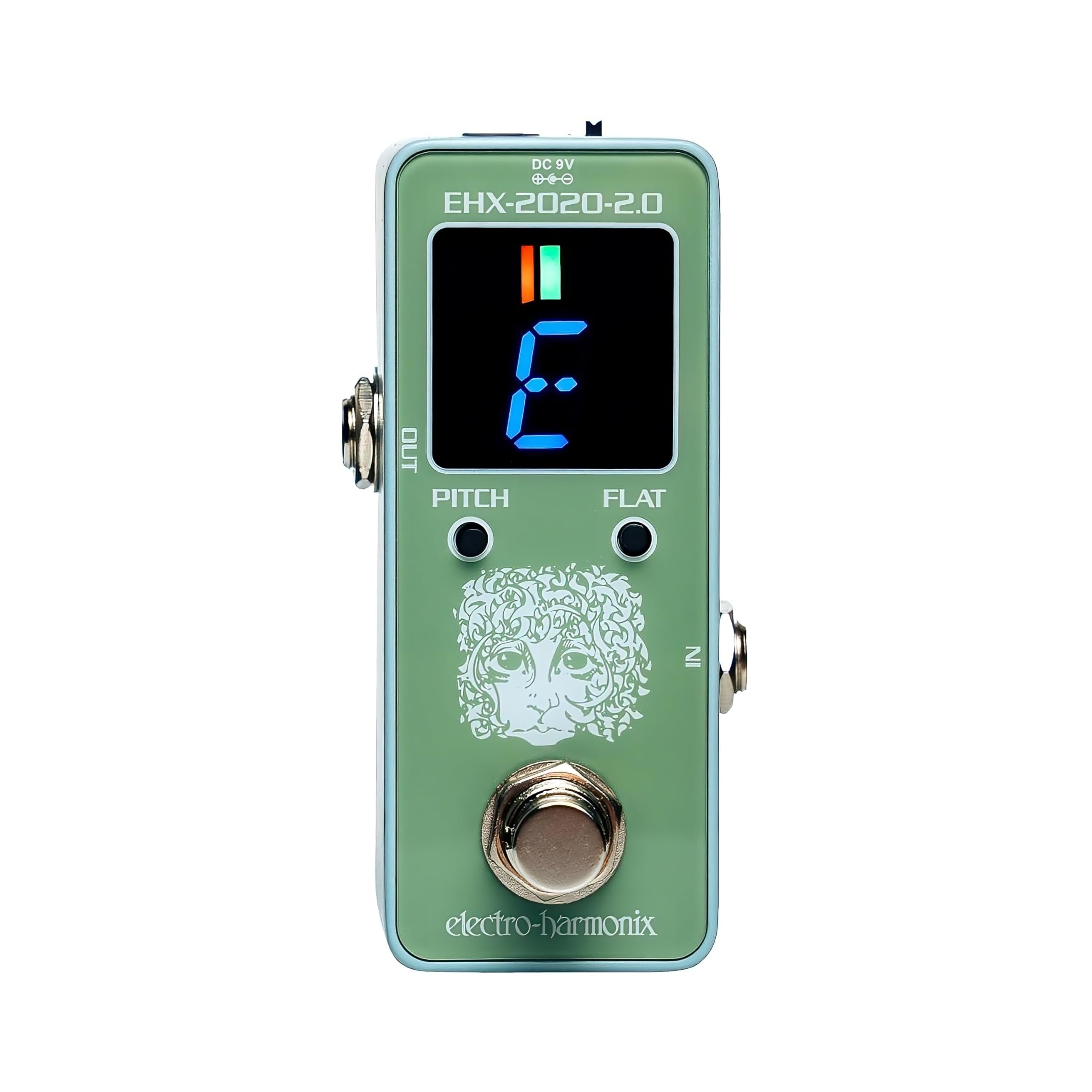 Electro-Harmonix 2020-2.0 Pedal Tuner | Super compact and high visibility tuner 
