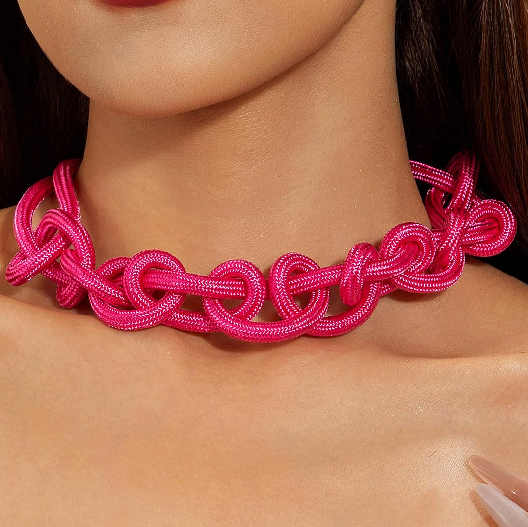 Western Jewelry for Women Boho Leather Choker Necklace Country Concert Necklace 