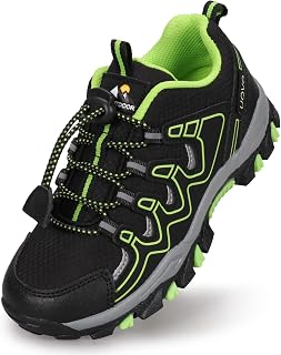 UOVO Boys Shoes Boys Sneakers Boys Tennis Running Shoes Waterproof Hiking Shoes Kids Athletic Outdoor Sneakers Slip Resistant(Little/Big Boys)
