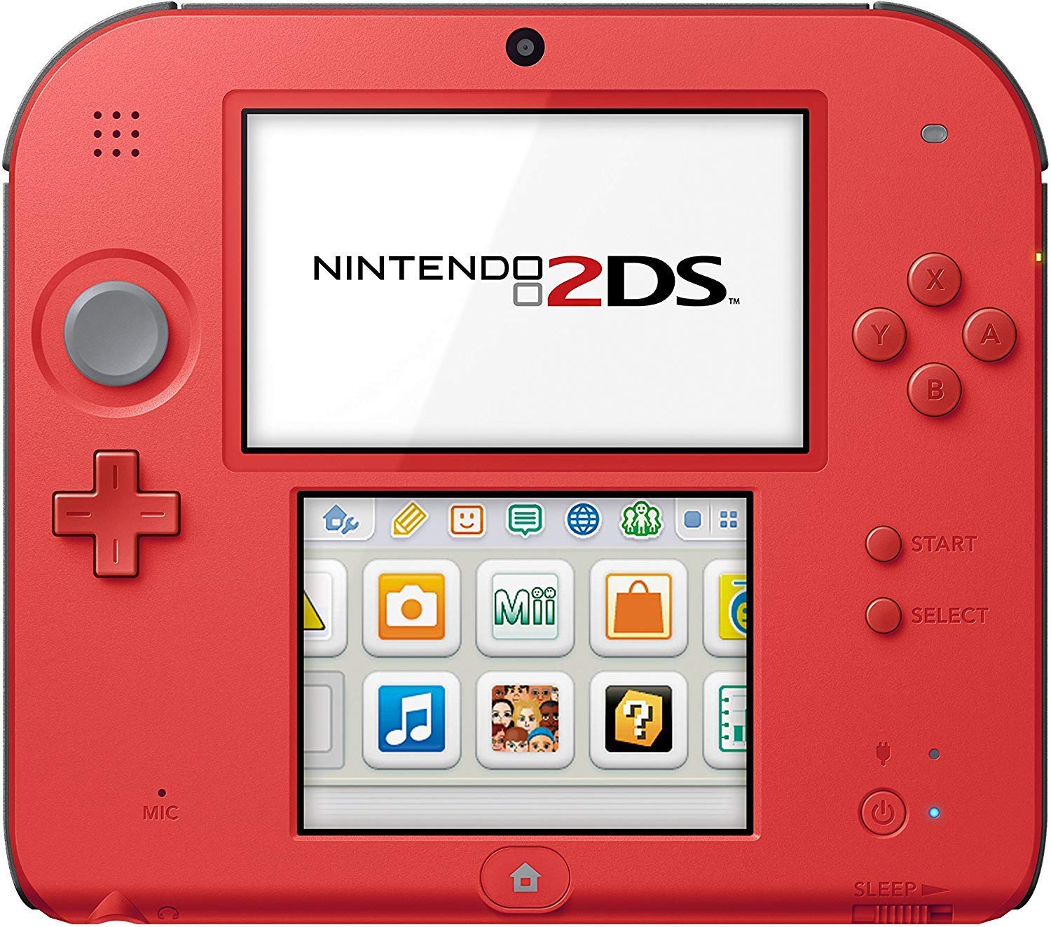 Nintendo Nintendo 2DS-Crimson Red 2 - Nintendo 2DS (Renewed) [video game]