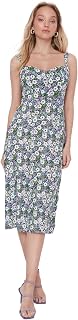 Trendyol Women's Casual Black Collar Dress