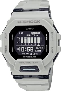 Casio GBD200UU-9 G-Shock Men's Digital Watch, Grey, One Size