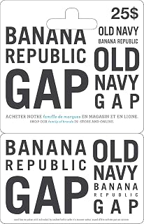 Gap Options Gift Card $25