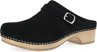 Dansko Berry Slip-On Mule Clogs for Women - Memory Foam and Arch Support for All Day Comfort and Support - Lightweight EVA Waist for Longer Wear