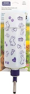Lixit Animal Care DLB-32 Deluxe Rabbit Bottle, 32 oz