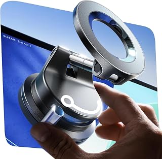 LISEN Car Phone Holder Car for Magsafe Magnetic Car Mount for iPhone 18 Pro | 20 Powerful Magnets & 89+ LBS, Magsafe Car Mount GPS Vehicle Mount Suction Dashboard Mount for iPhone 17 Pro Max 16 15 14 13