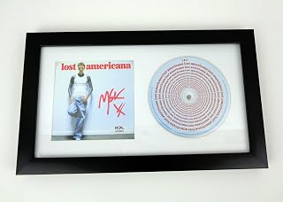 Lost Americana CD Signed By Machine MGK Gun Kelly Framed PSA/DNA COA A | Autographed