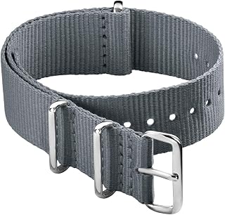 Archer Watch Straps - Classic Military Style Nylon Watch Strap - Choice of Color and Size (18mm, 20mm, 22mm, 24mm)