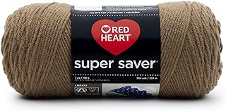 RED HEART Super Saver Yarn, Cafe Latte