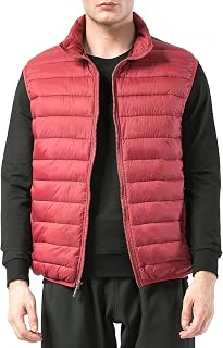 alpine swiss Clark Men's Lightweight Down Alternative Vest Jacket