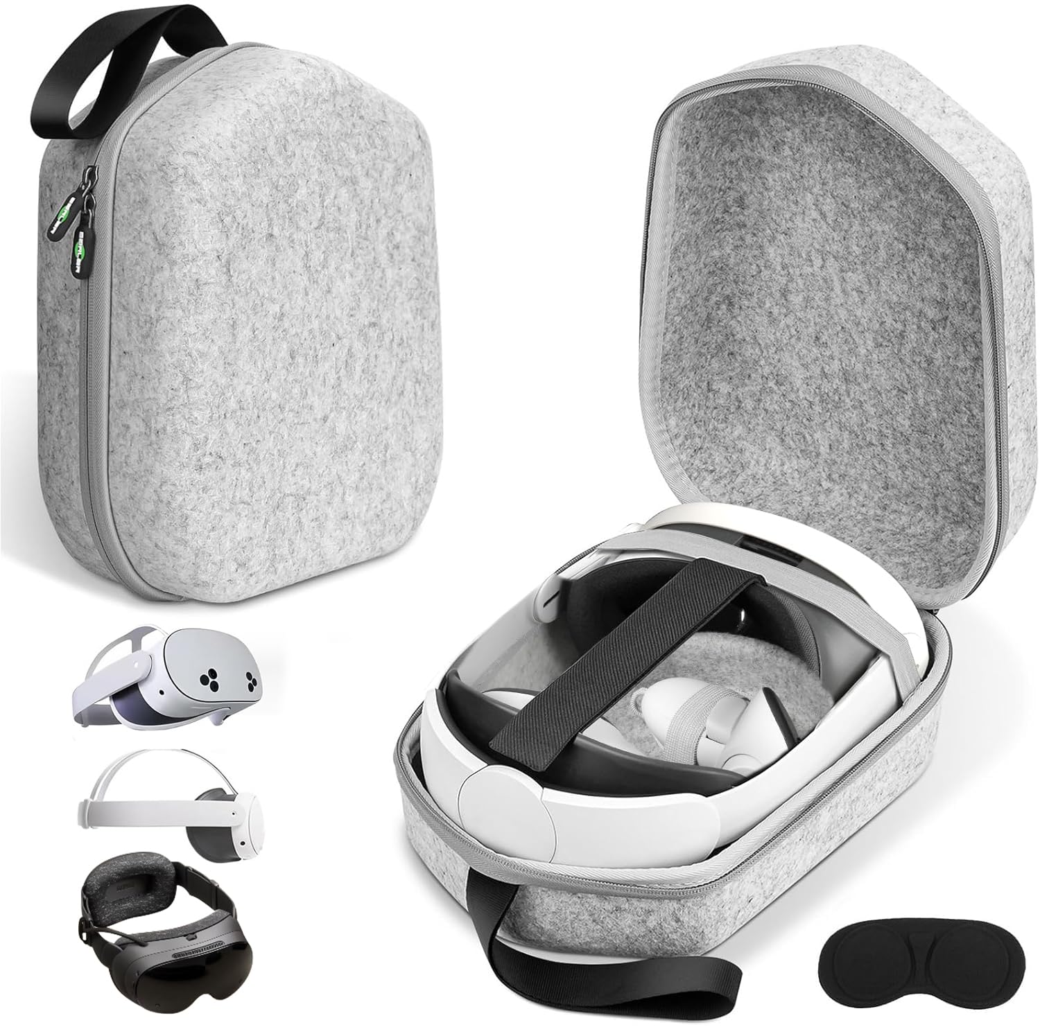 sarlar VR Hard Carrying Case for Meta Quest 3S/3/2, Steam Frame, Vision Pro | Od
