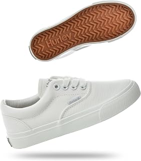 Hurley Marley Kids Canvas Trainers Lace Up Low Top Skateboard Shoes Kids Sports Shoes Boys Girls