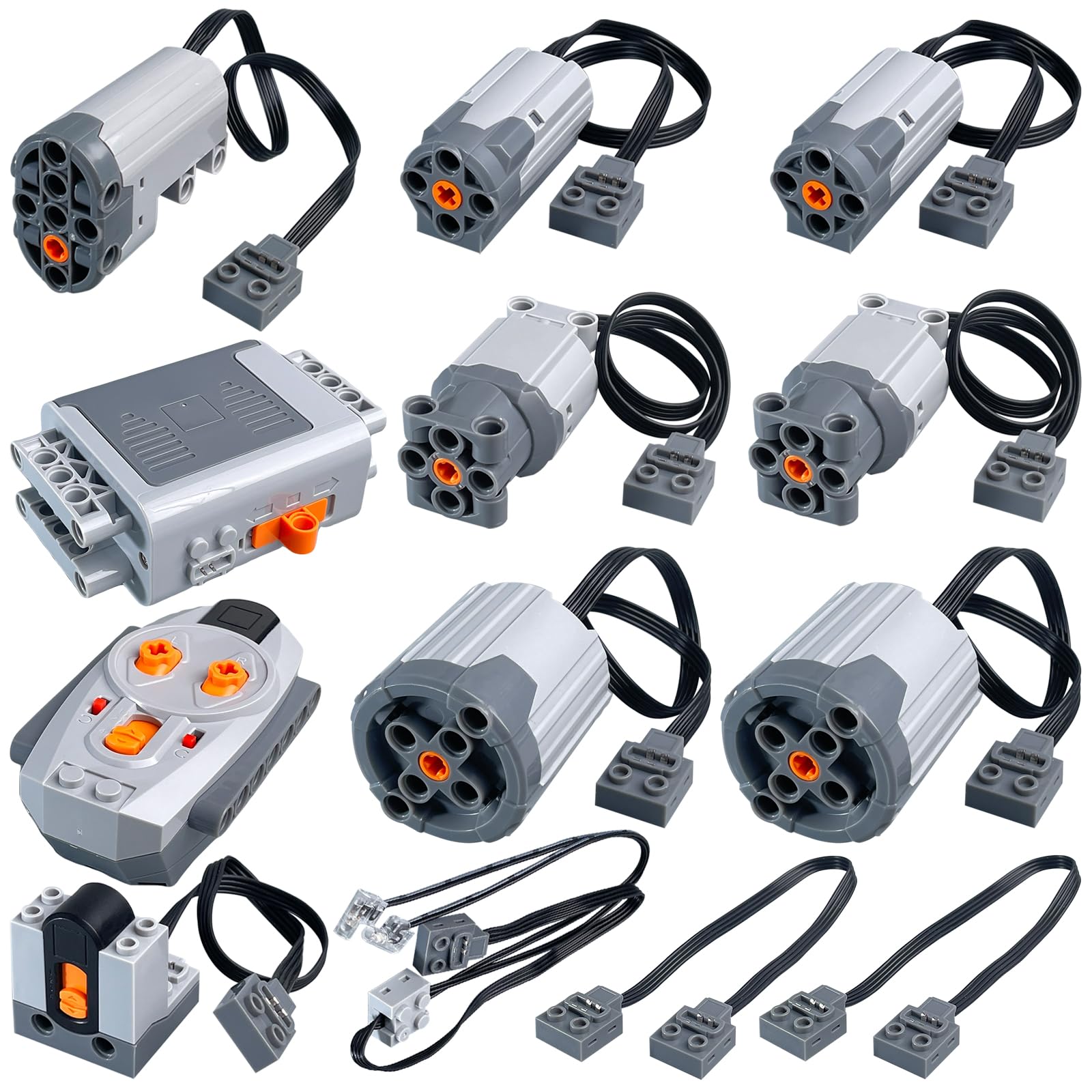 Leleopodo 13-in-1 Power Functions Motor Set Compatible with lego Motors kit | St
